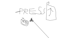 press up once