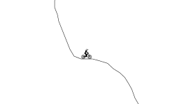 downhill