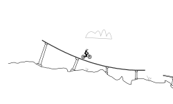 Wooden cliffs