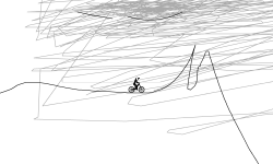 racing on bumps