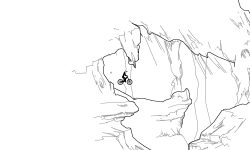 volcanic climb