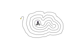 Blob maze