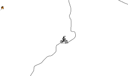 up the mountain down the cliff