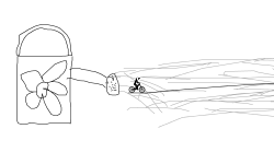 the watering can
