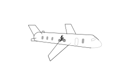 the one with the plane