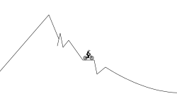 Ledge jump line