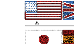 Flags. Where are you from?