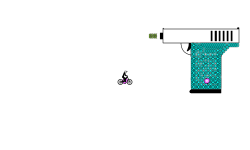 XD With a blue grip