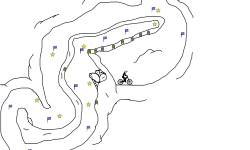 hard cave mtb trial