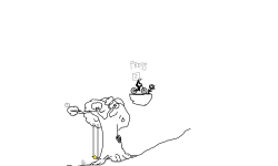 the waste