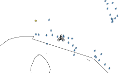 Lunar orbit.
