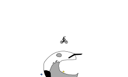 Blue Splash Downhill Helmet