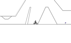 upside  down hill climb