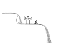 waterfall drop