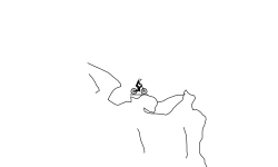 my first time with a brush