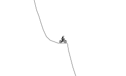 downhill    :)