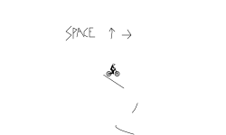 space, up, or right