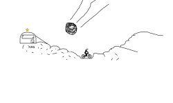 on the hill