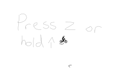 Hold up or press z