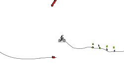 hold the arrow up