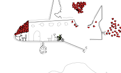 the plane