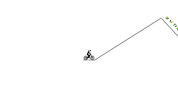 down hill