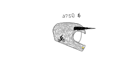 my second downhill helmet