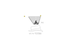 White FEDORA