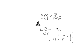 Let go of the controls