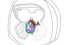 some gas mask thing