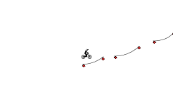 uphill climb and downhill drop