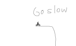 Sheer drop