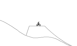 Down hill mountain bike