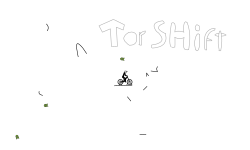 ↑ or shift !!!