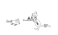 the flying pig vs that one guy