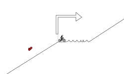 no pressing right arrow