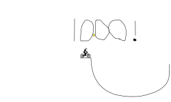 1000 point half pipe (kinda)