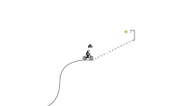 wheelie up stairs