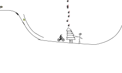 Bloodfell cave and a dumb tree