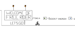 Welcome - Free Rider HD{itens}