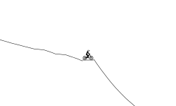 good luck use one wheel at end