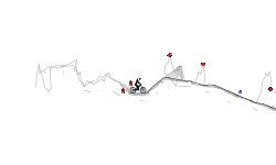 The mountain bombs Hold up