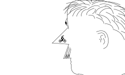 falling down a person
