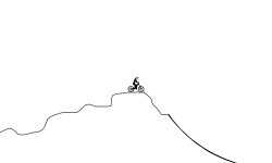 Smooth downhill jumps
