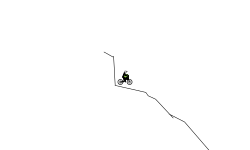 Monster truck downhill