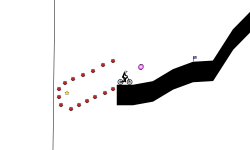 backwards downhill