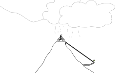Full downhill race