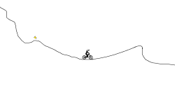 downhill