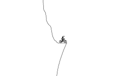 the road to the cave