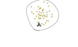 circling stars.